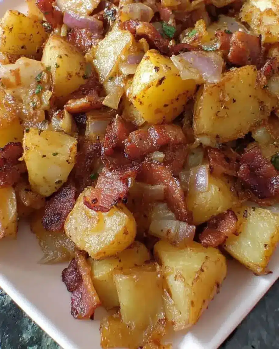 Irresistible Crispy Loaded Breakfast Potatoes Recipe