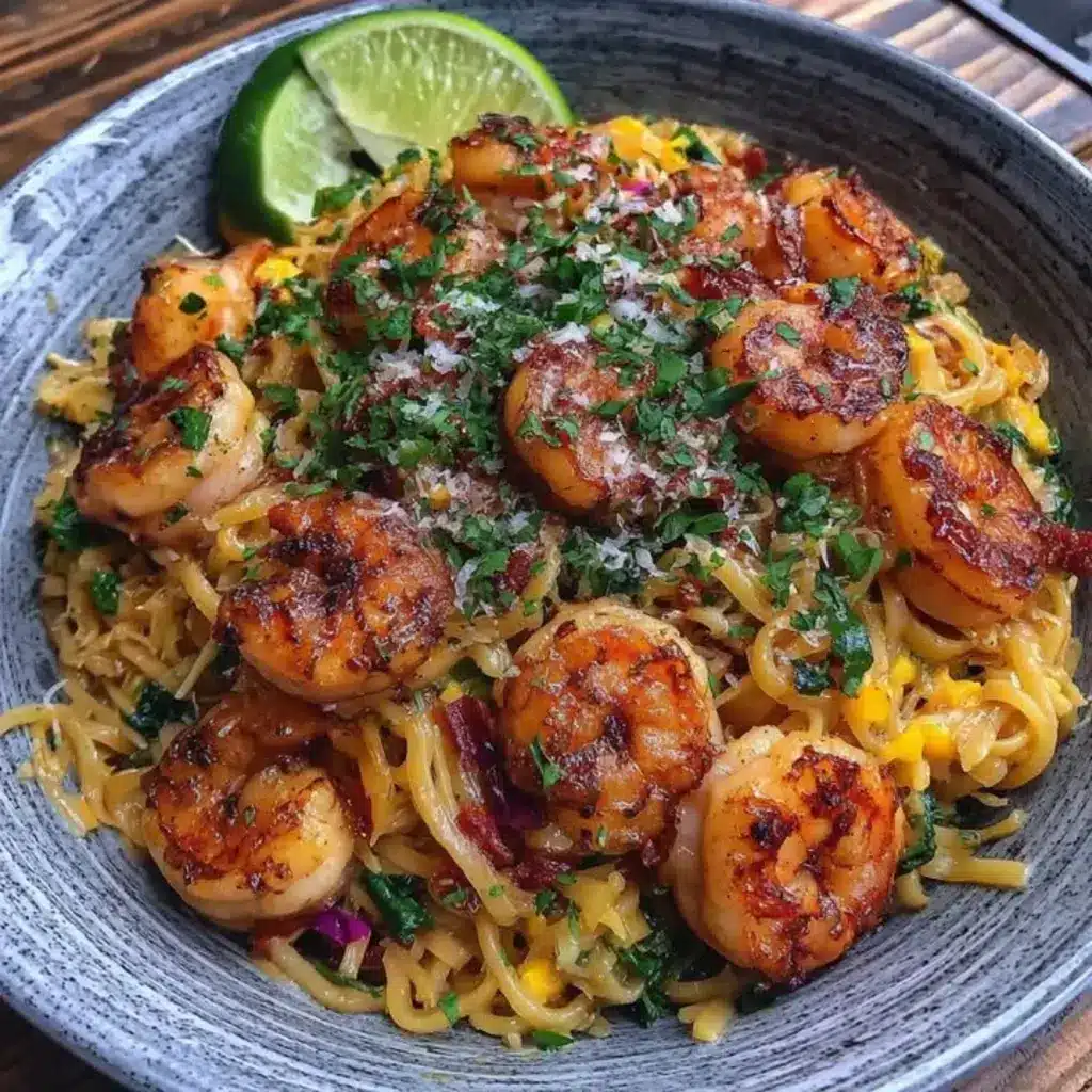 Coconut Lime Shrimp Pad Thai